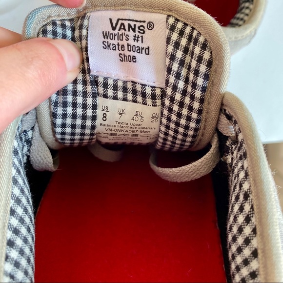 SOLD Vans Unisex 8M 9.5W Low Top Sneakers Grey - Picture 8 of 8